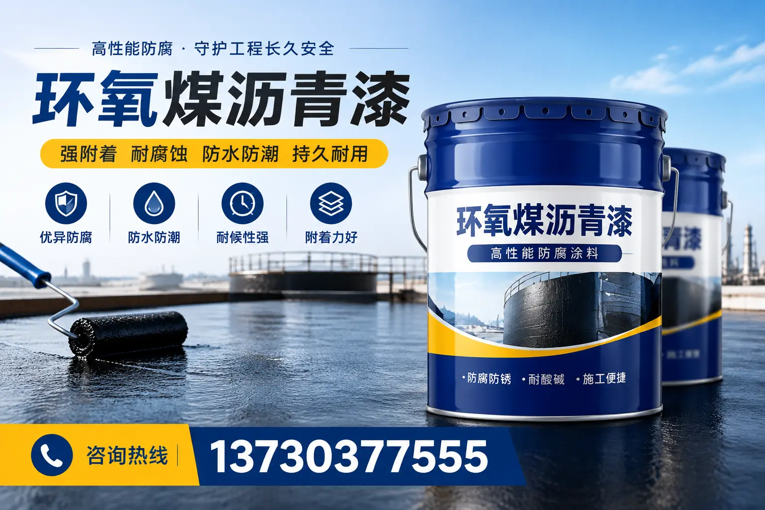 如何判断环氧煤沥青漆的质量?盐都消费者指南