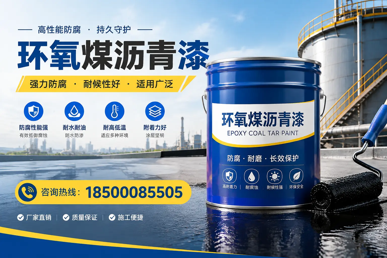 环氧煤沥青漆的储存与运输注意事项,盐都企业须知